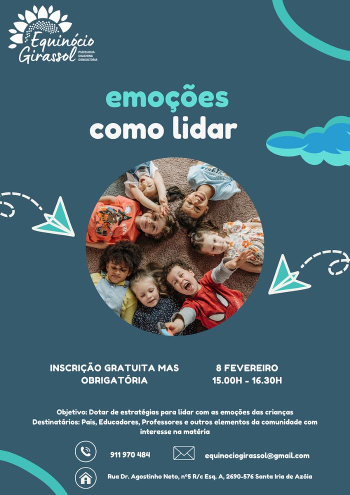 como lidar com as emoções workshop formação lisboa santa iria da azoia