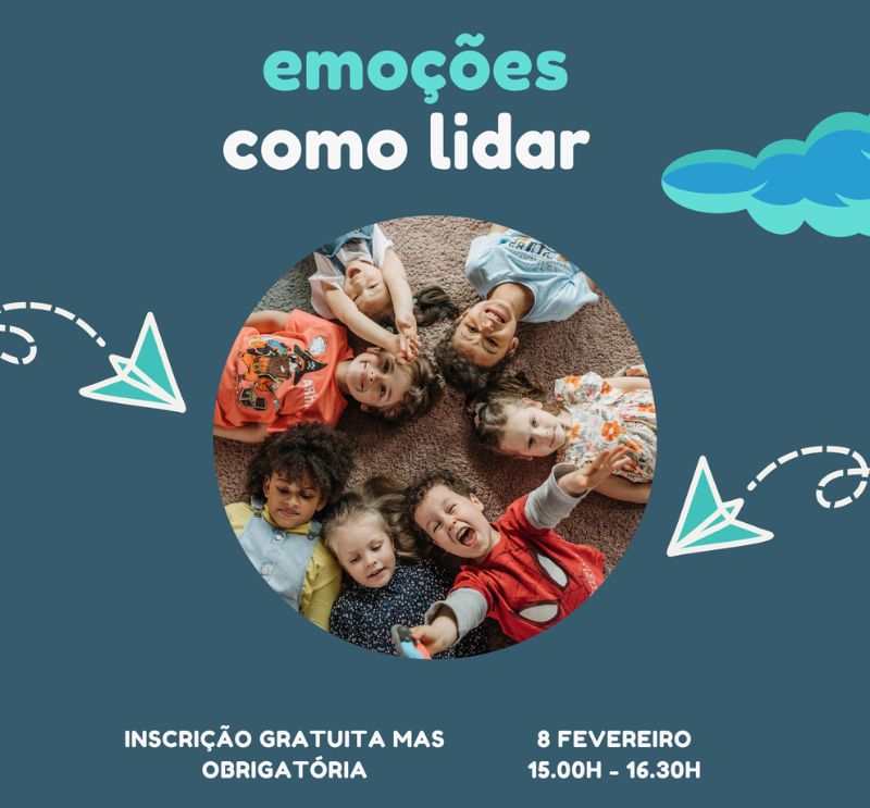 como lidar com as emoções das crianças workshop formação lisboa santa iria da azoia
